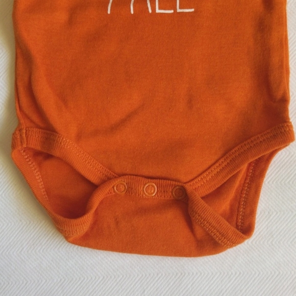 rae dunn baby happy fall graphic long sleeve bodysuit diaper shirt 0-3 months - Picture 3 of 7